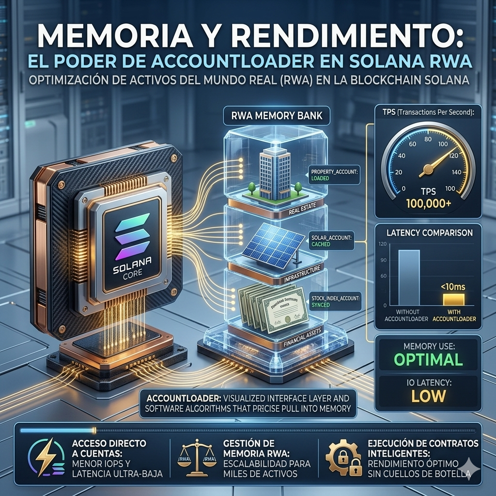 Memoria y Rendimiento: El poder de AccountLoader en Solana RWA